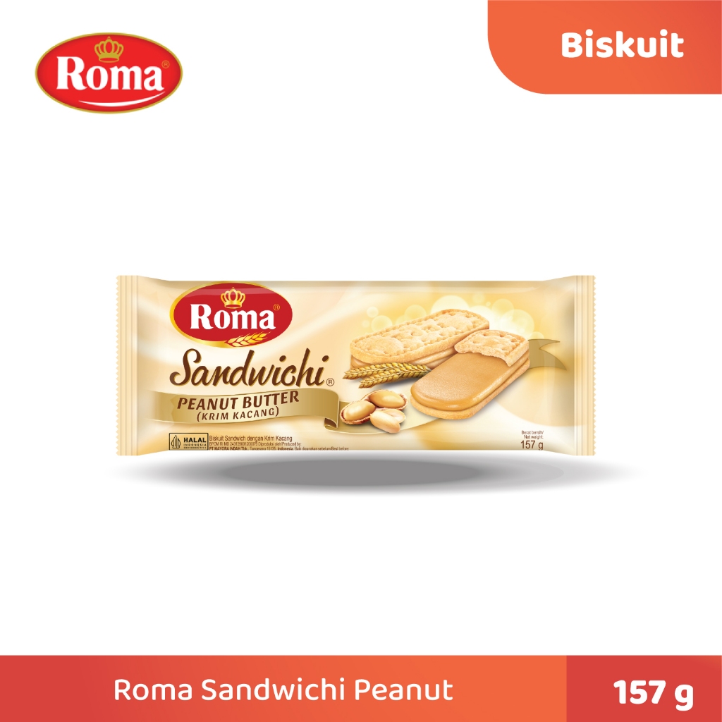 

Biskuit Roma Sandwichi Peanut