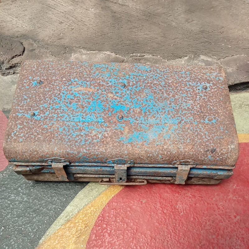 Koper Jadul Antik Kuno Bahan Besi, Ukuran Besar