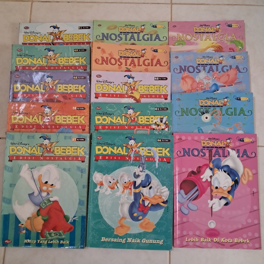 Majalah Komik Donal Bebek Nostalgia