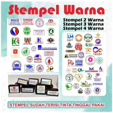 

Stempel Warna / Stempel Warna Warni / Stempel 2 Warna / Stempel 3 Warna / Stempel 4 Warna / Stempel Express