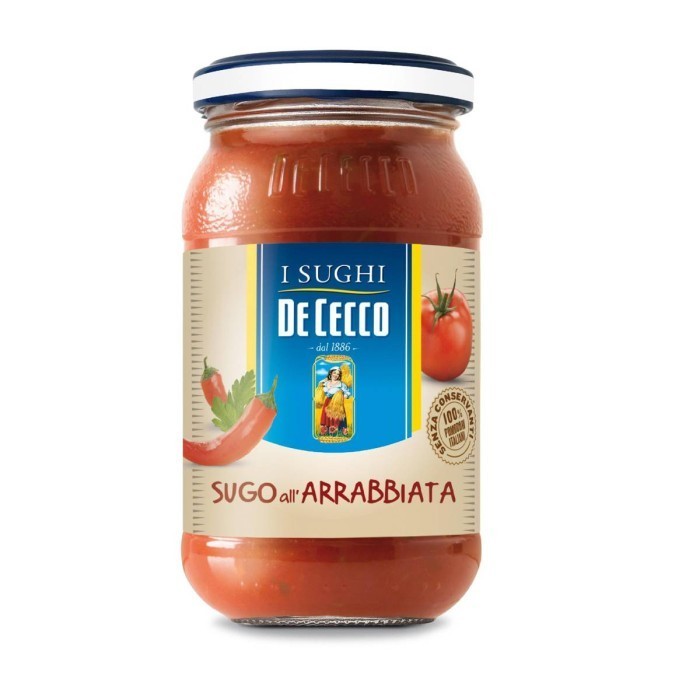 

DE CECCO SUGO 200G ALL ARRABIA