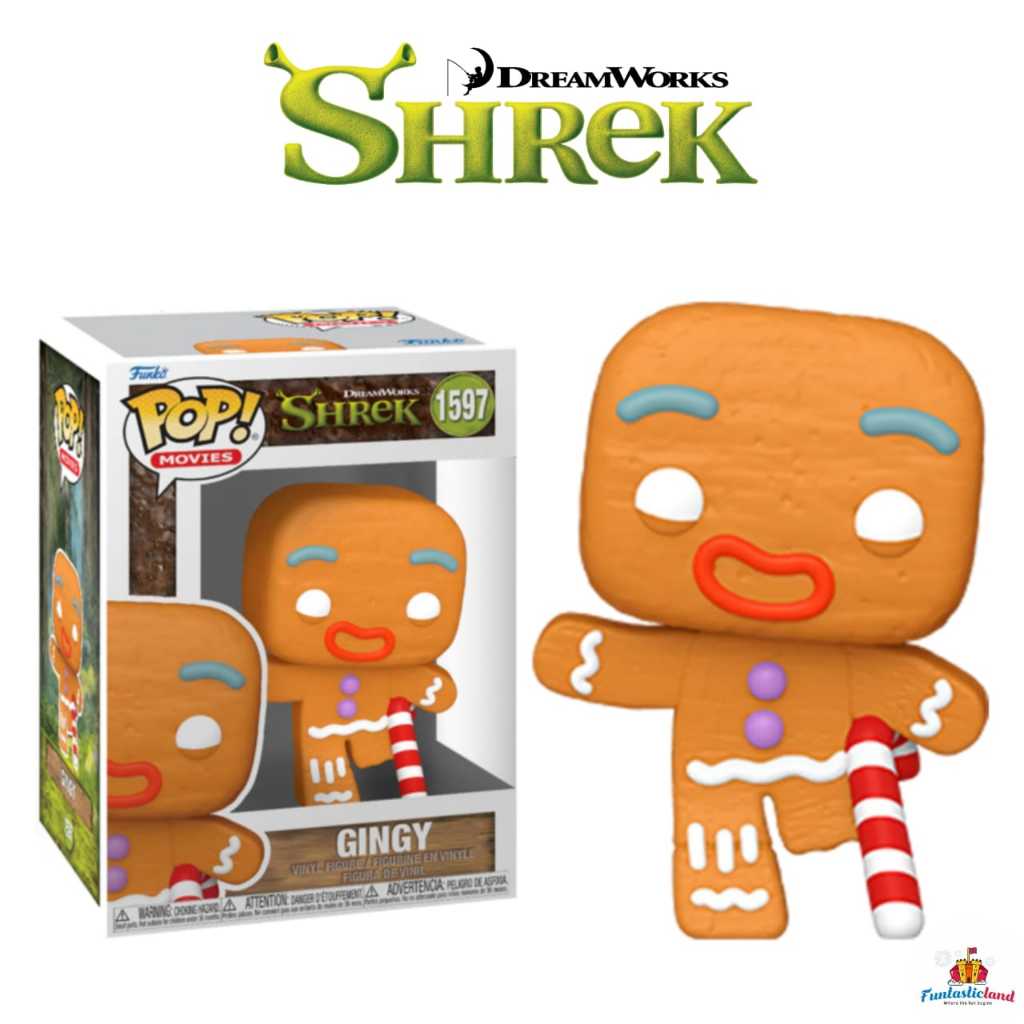 Funko POP Disney Shrek DreamWorks 30th Anniversary  - Gingy #1597