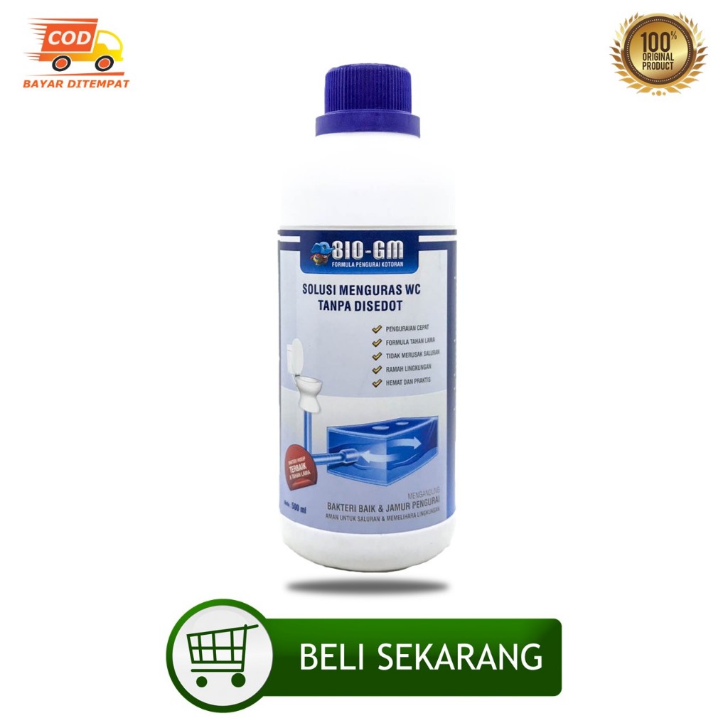 BIO GM 500ml - Solusi WC Penuh / WC Mampet/ WC Bau