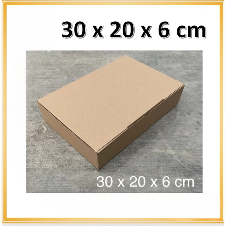 

10 Pcs Kardus Hampers Kue Kering Model Box Pizza Ukuran 30 x 20 x 6cm