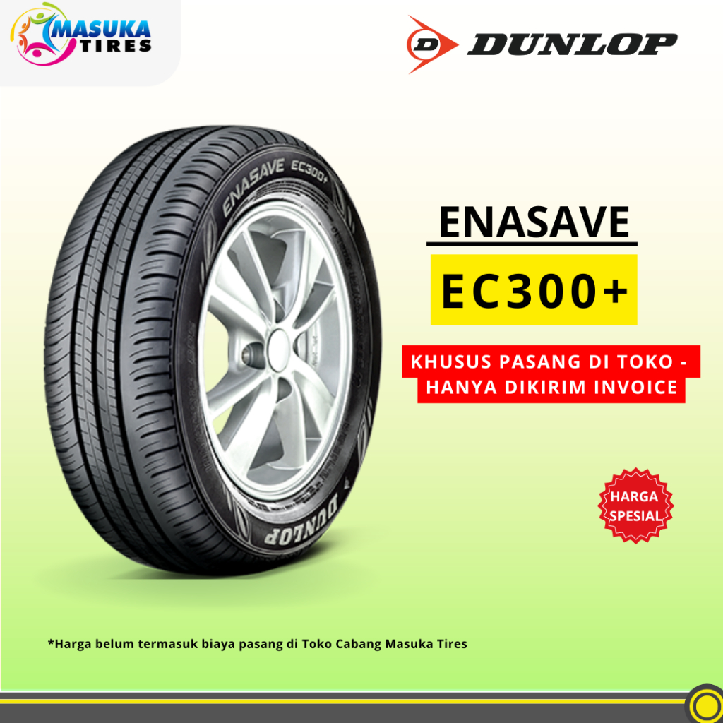 205/65 R15 94H ENASAVE EC300+ Dunlop Ban Mobil 205/65 R 15 Dunlop EC300+
