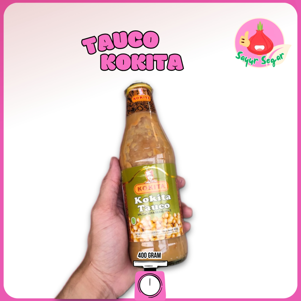 

Sayur Segar - Kokita Tauco 400 gr / Salted Soya Beans Paste