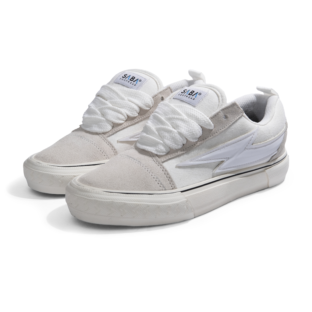 SABA Zenix Off White - Sepatu Sneakers Pria Wanita