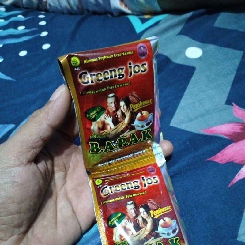 

isi 10 sachet jamu bubuk untuk bapak