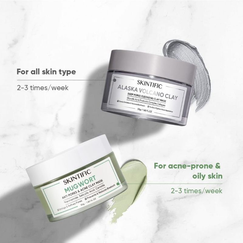 Skintific Clay Mask Volcano & Mugwort