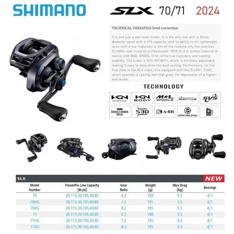 Shimano Slx MGL 71 XG New 2024