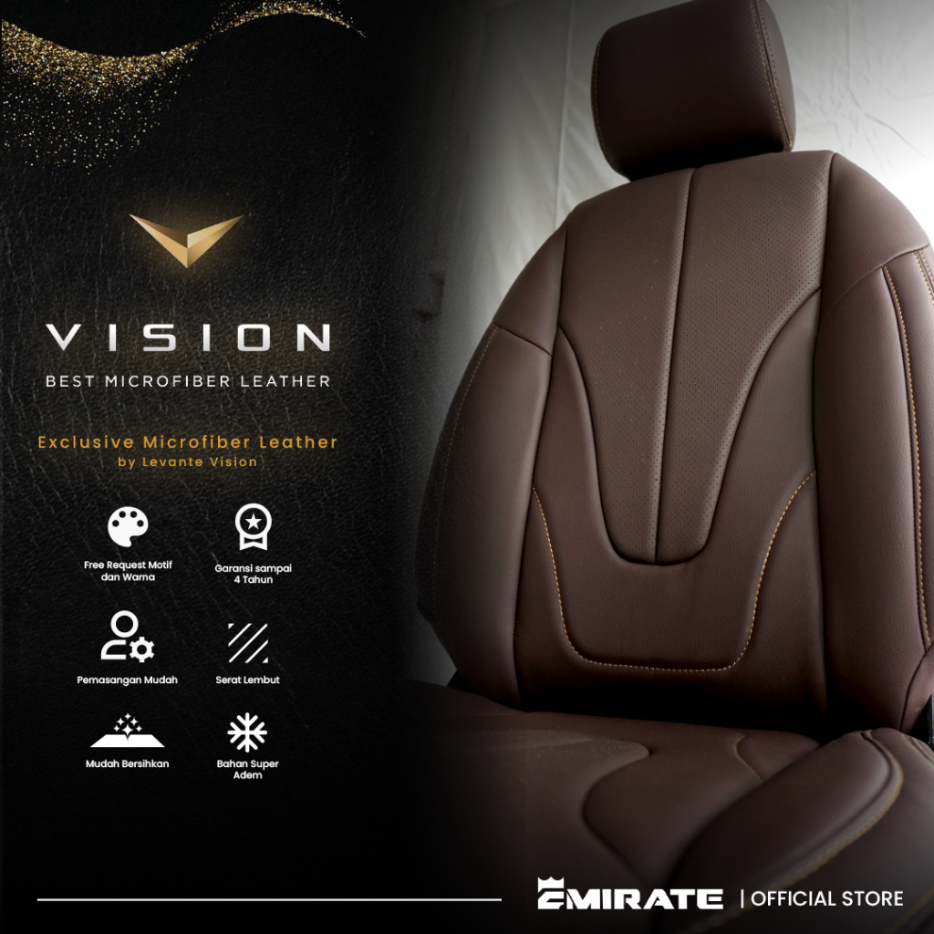 Sarung Jok Mobil / Cover Jok Mobil Bahan Vision Levante