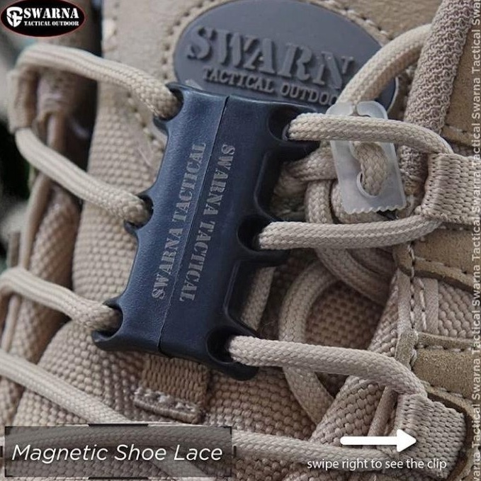 KODE I88G Swarna Tactical Magnetic Shoe Lace
