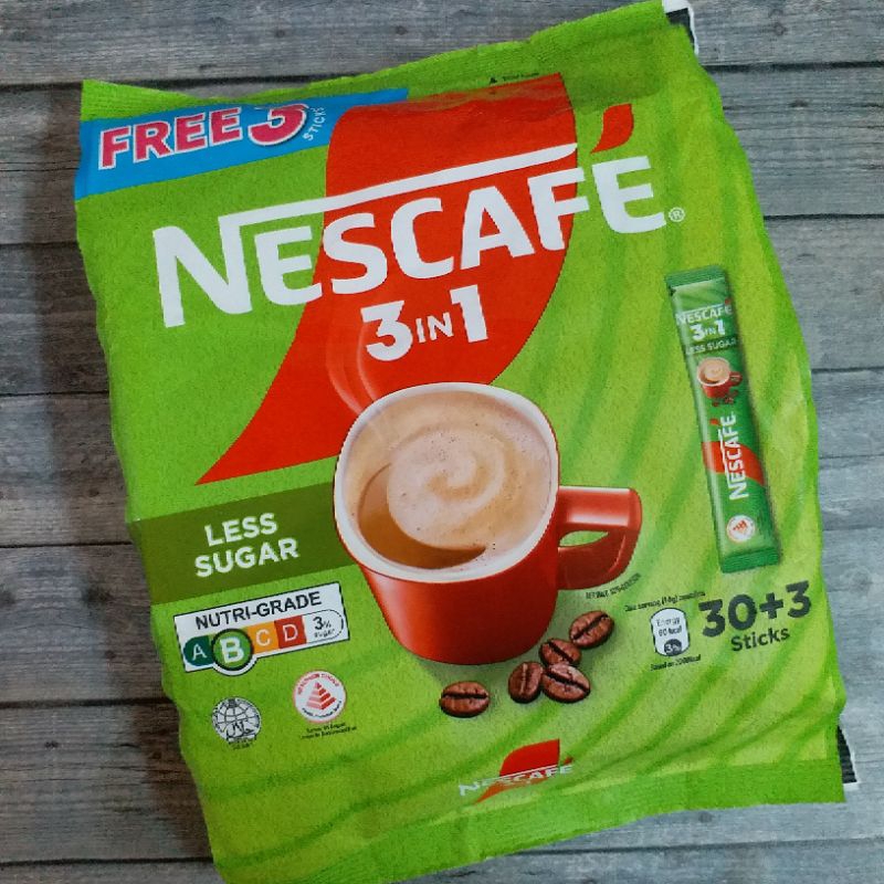 

Nescafe 3 in 1 Original Coffee Less Sugar Singapore