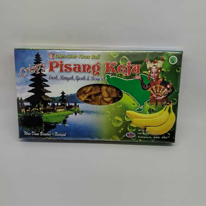 

Keripik Crispy Pisang keju Riris Oleh Oleh Khas Bali 90gr