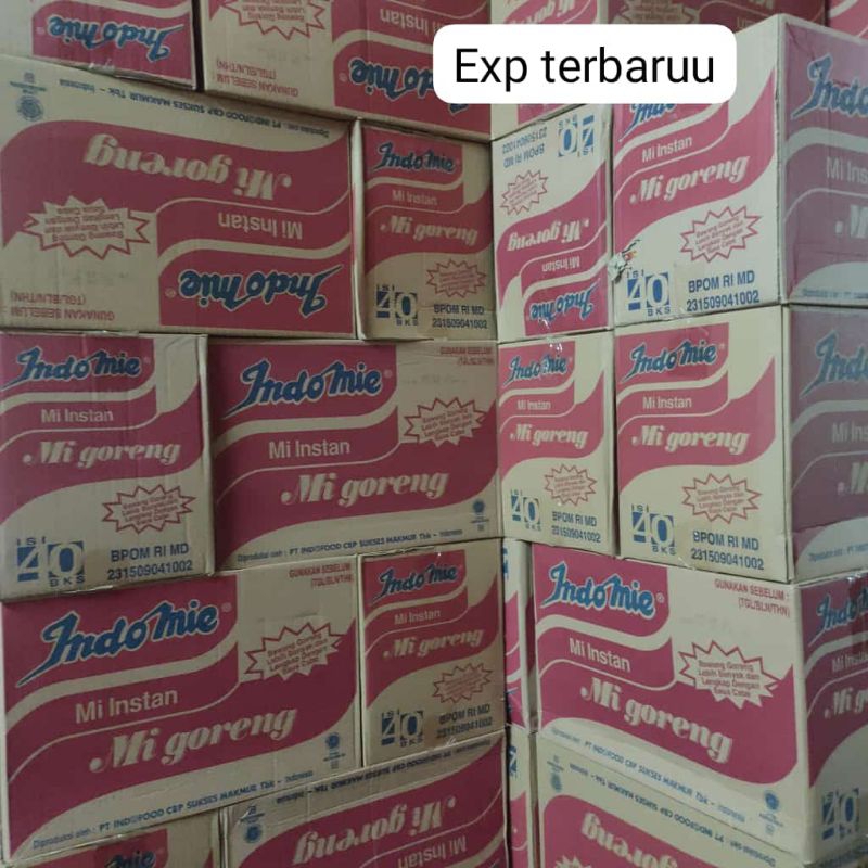 

Indomie Goreng Karton isi 40