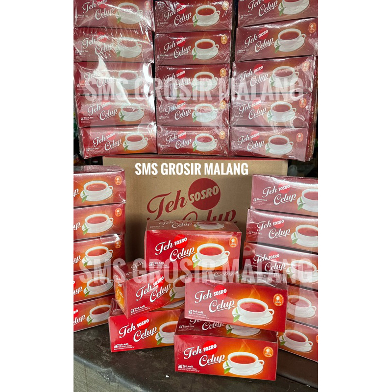 

TEH CELUP SOSRO / TEH SOSRO / TEH CELUP / isi 25