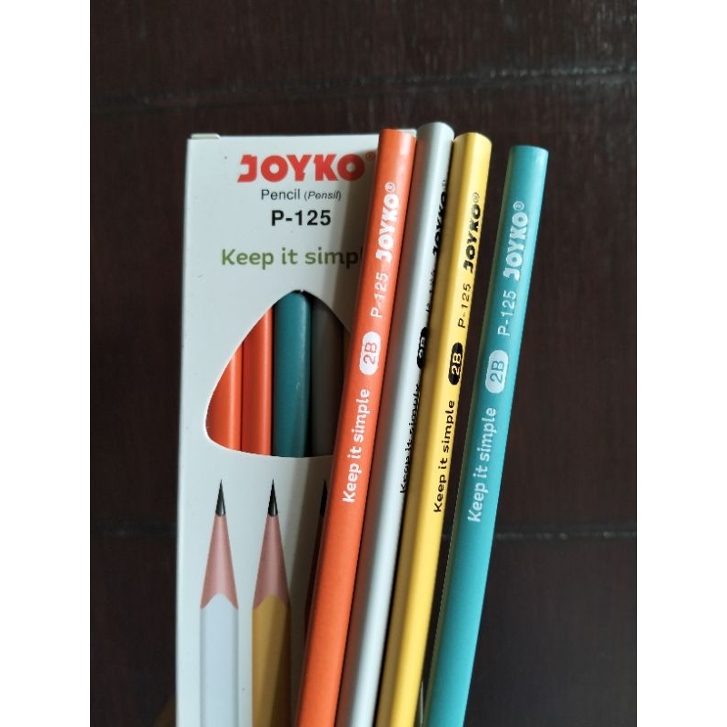 

Pensil Joyko 2B warna pastel