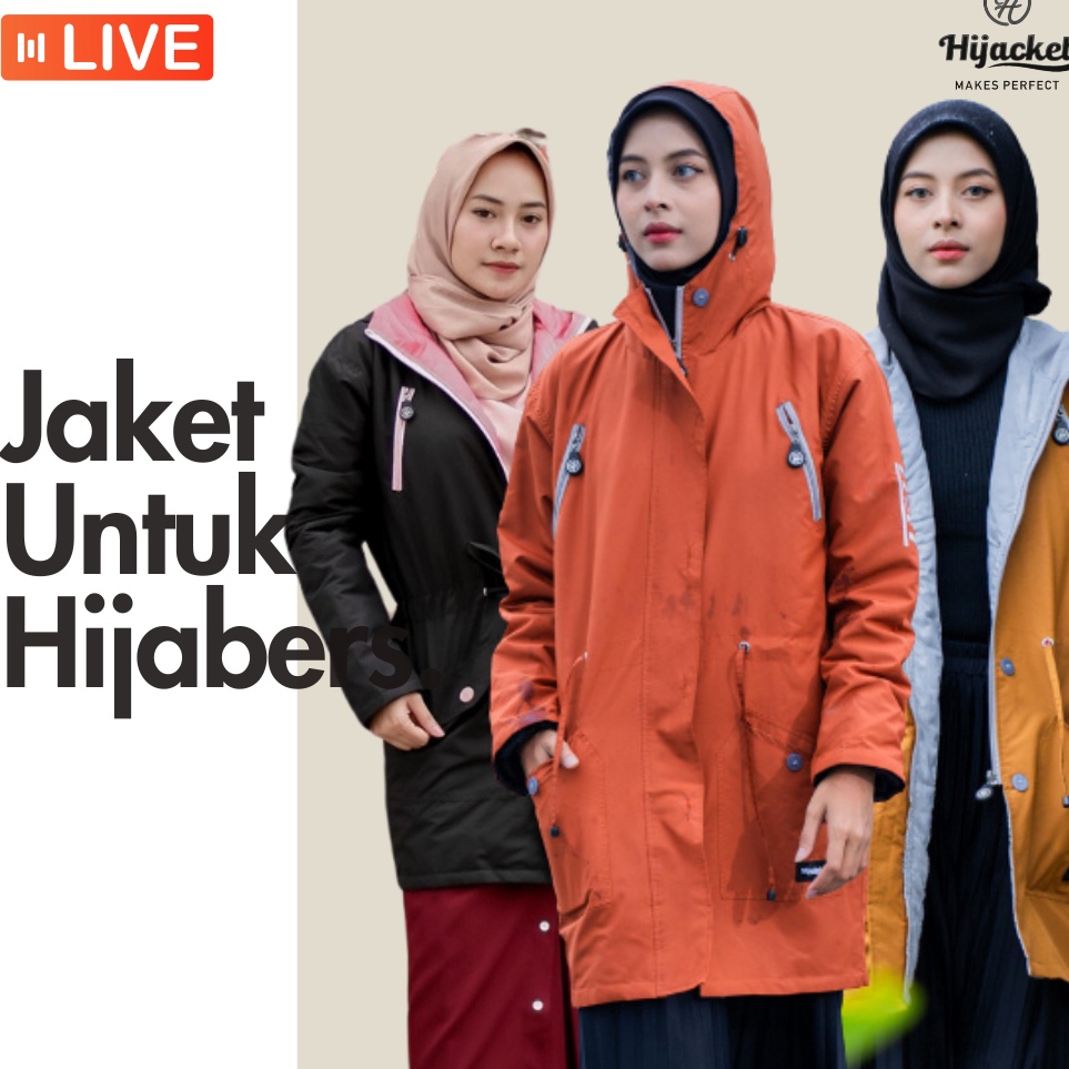 KODE S68F NO1 TERLARIS HIJACKET ORIGINAL MONTIX  JAKET MUSLIMAH WATERPROUF ANTI AIR  Jaket Hijaber