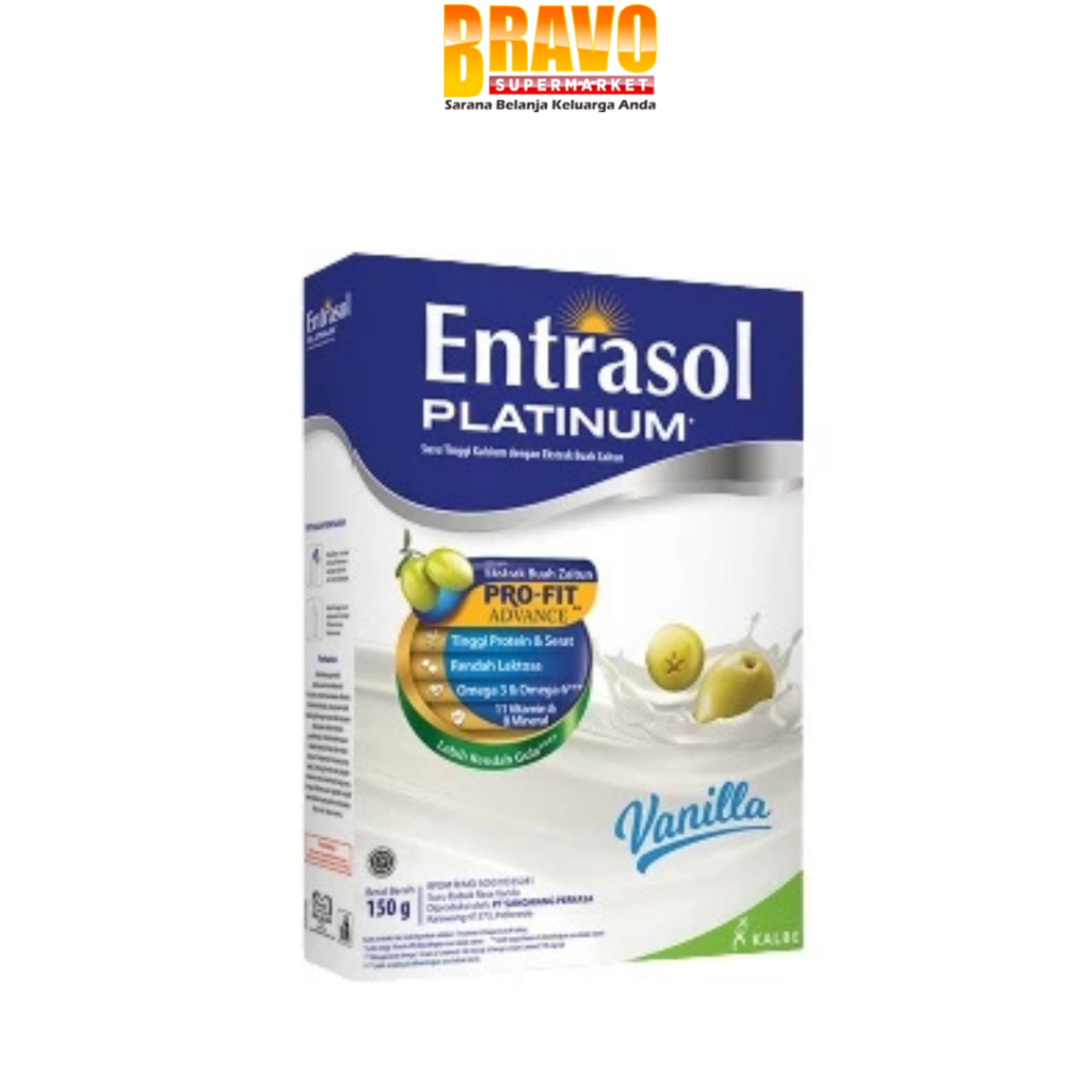 

Bravo Bojonegoro - ENTRASOL PLATINUM VANILLA 150GR