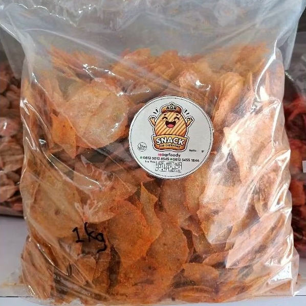 

Snack Keripik Kaca Pedas 1Kg