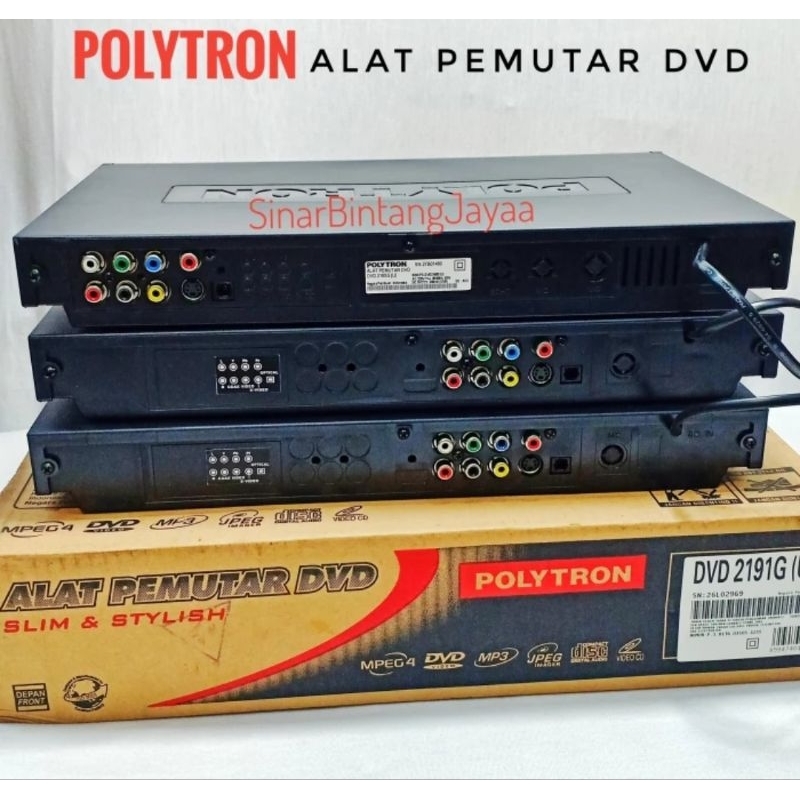 DVD PLAYER POLYTRON 2165G 2167G 2268G 2191G 2192G 2165 2191 2192 2167 2268 G (U) USB FLASHDISK CD VC