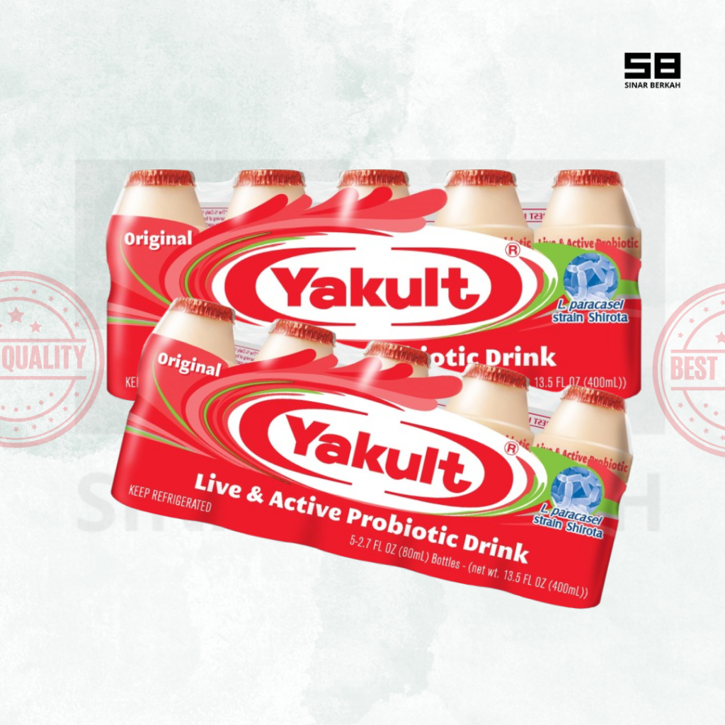 

YAKULT MINUMAN PERMENTASE MINUMAN SEHAT BUAT KELUARGA ISI 5PCS (65 ml) - SINAR BERKAH