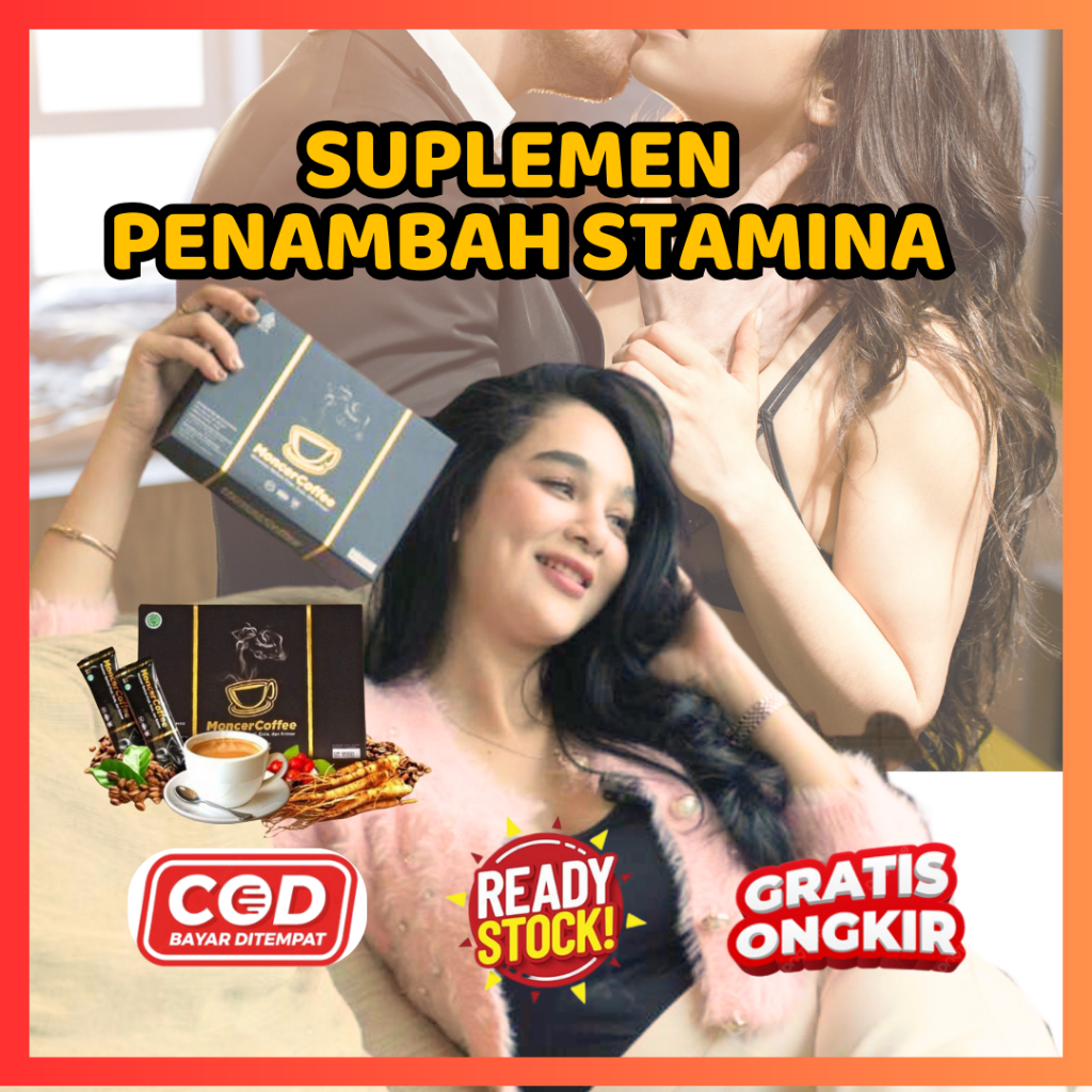 MOONCEER COFFEE ORIGINAL l KOPI SUPLEMEN PENAMBAH STAMINA PRIA JAWARA TERLARIS BPOM HALAL ORIGINAL