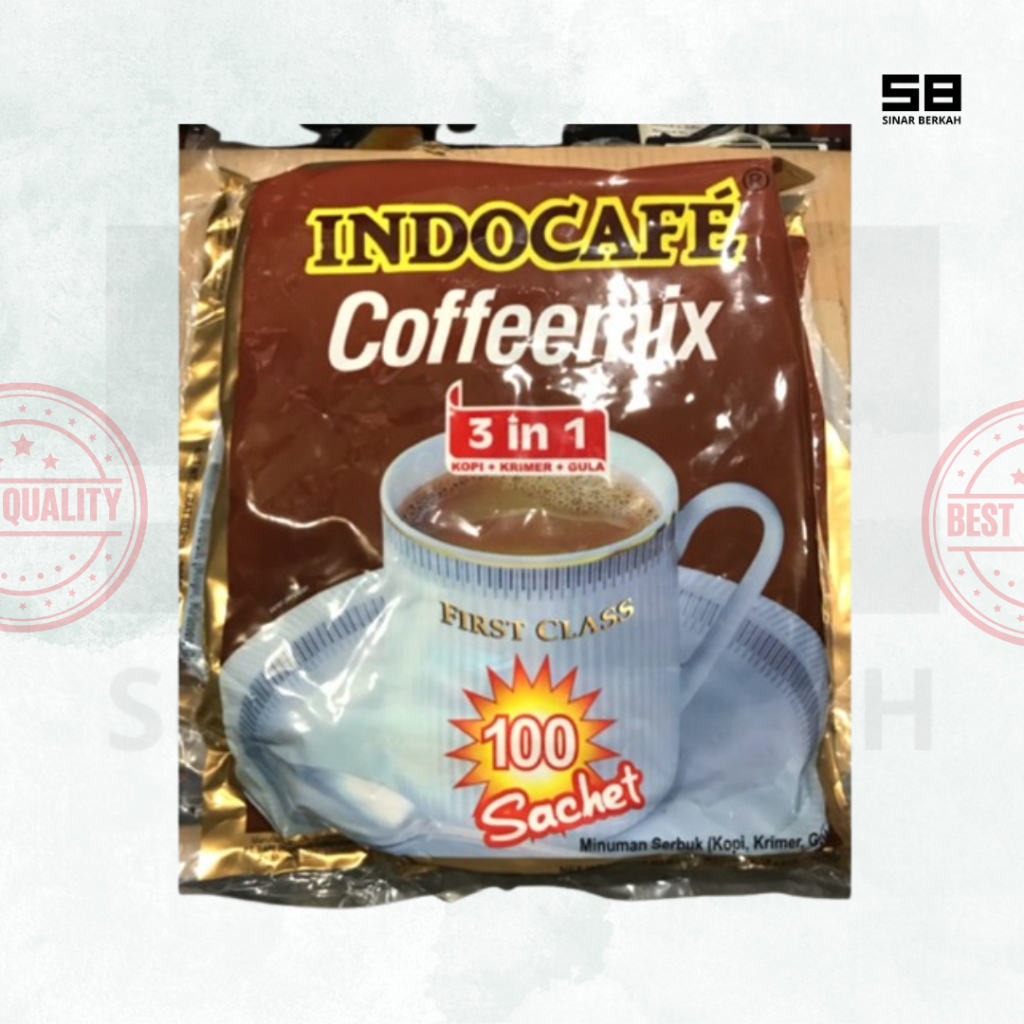 

INDOCAFE COFFEEMIX 1PACK ISI 100PCS - SINAR BERKAH