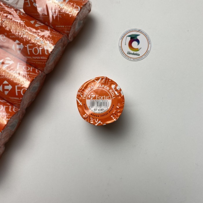 

Kertas Thermal Paper Roll FORTE 57x47 - 1 Roll