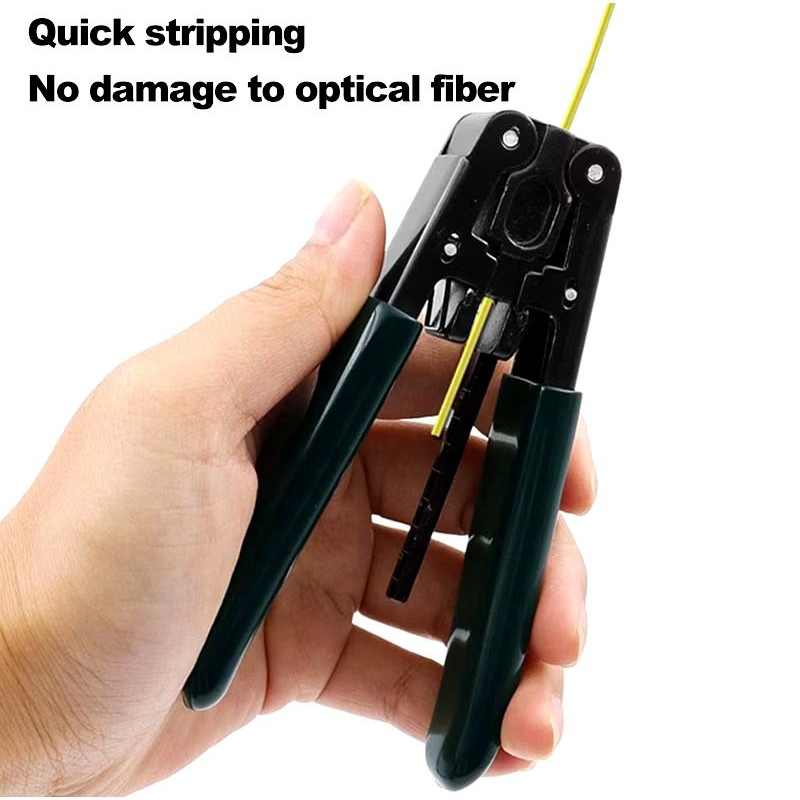 TANG KUPAS KABEL FO FIBER OPTIC / STRIPPER DROPCORE FIBER OPTIC / PENGUPAS KABEL FIBER