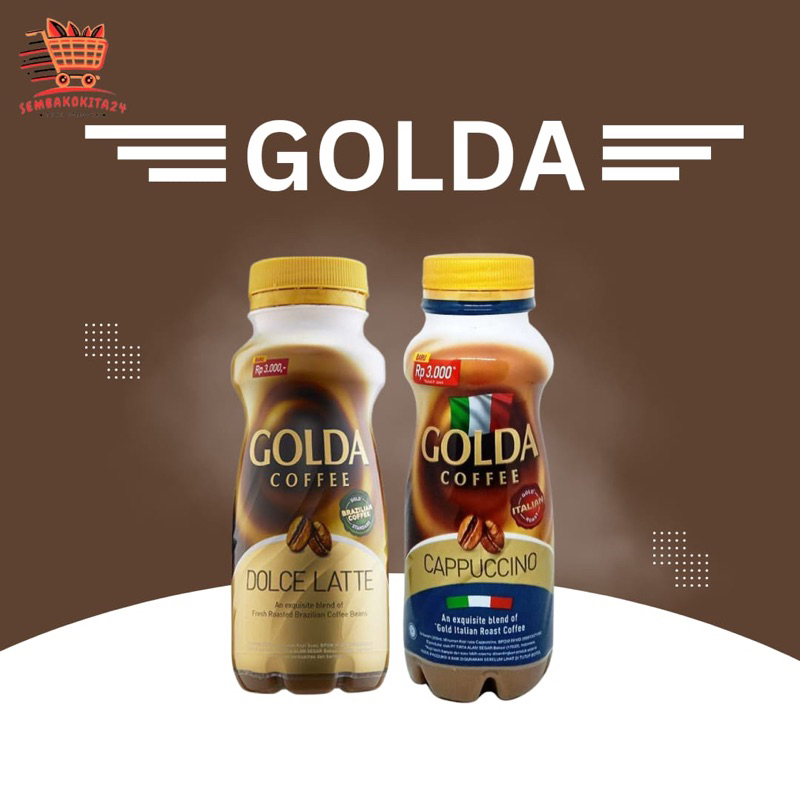 

Golda Coffee 200 ml Kopi Golda 1 Botol All Varian Rasa