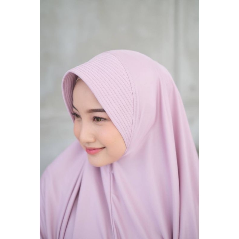 (ASVA) BERGO JUMBO/BERGO HAMIDAH JUMBO/HIJAB INSTAN