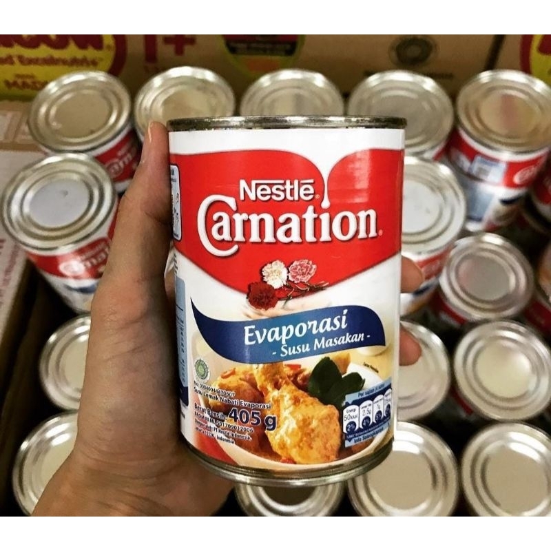 

nestle carnation evaporasi 405gr 55k dpt 2 kaleng