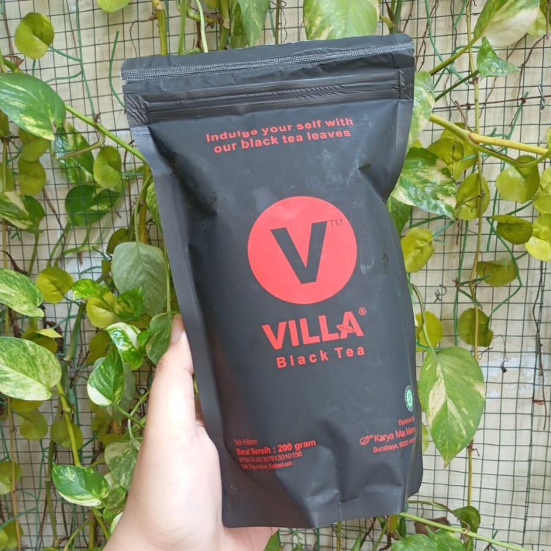 

BARU SEGEL - JUMBO TEH VILLA BLACK TEA TEH HITAM 200 gram