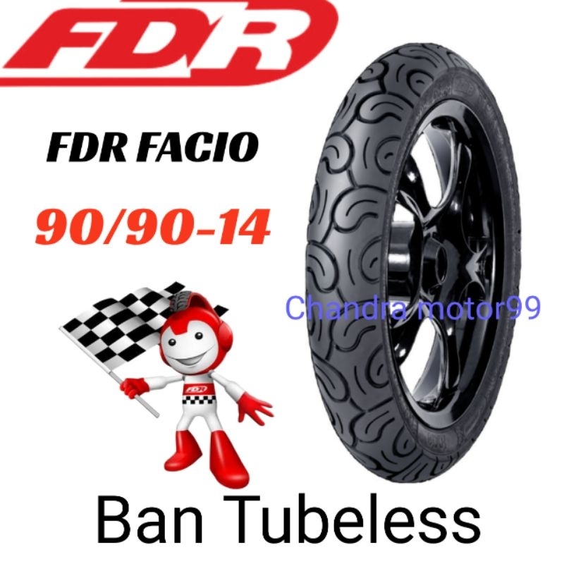 BAN FDR FACIO 90/90-14 TUBELESS 90 90 14