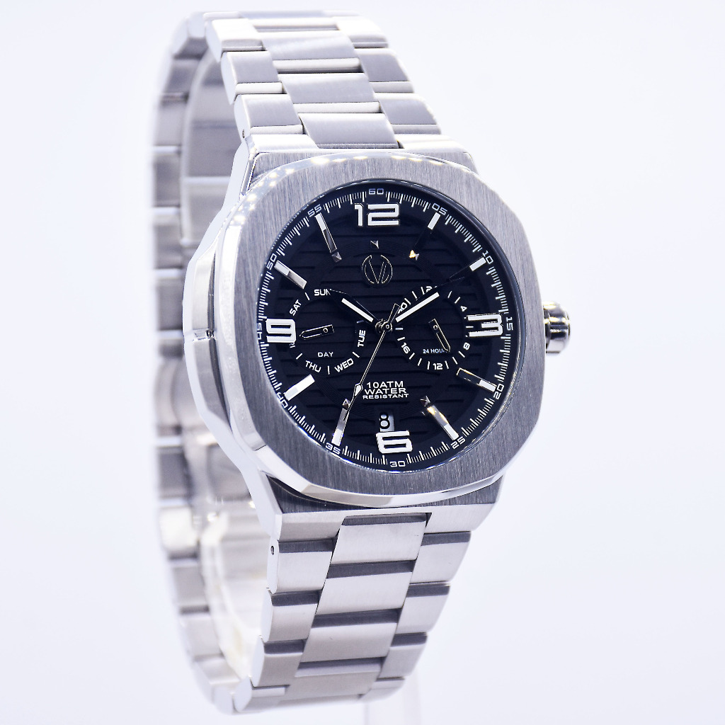 Christ Verra CV 120592G-11 BLK Jam Tangan Pria Original Garansi Resmi