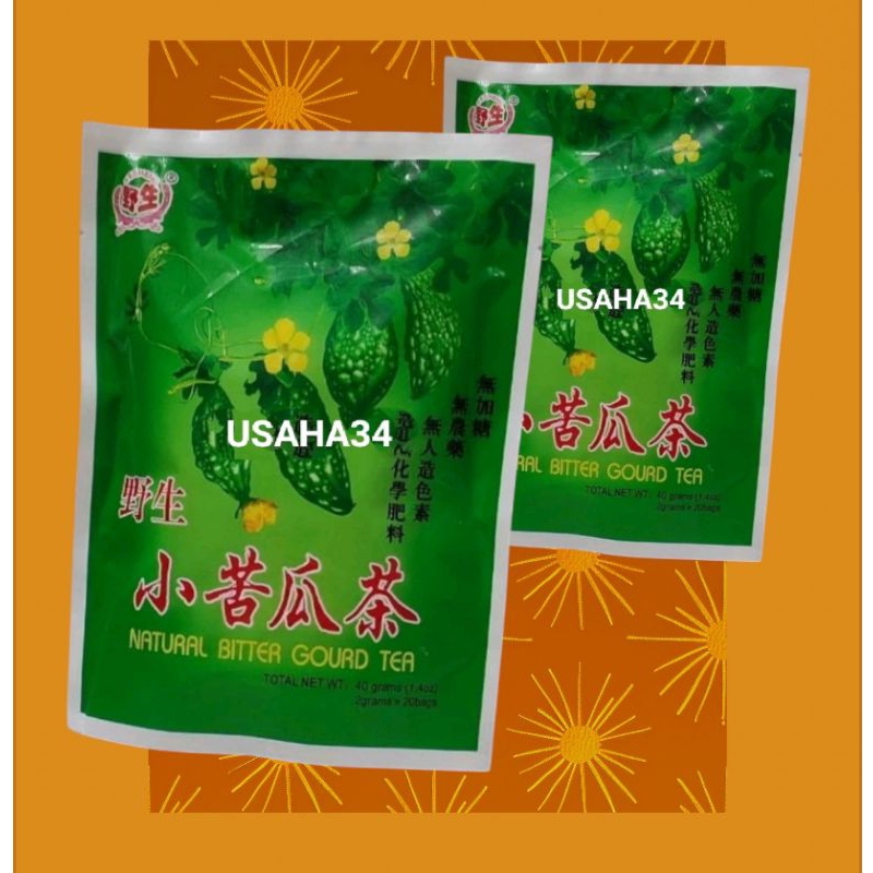 

Natural Bitter Gourd Tea/Teh Pare Import ASLI