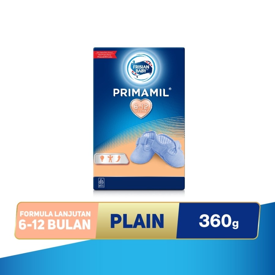 Frisian Baby Primamil Susu Formula Bayi Usia 6-12 Bulan 360g