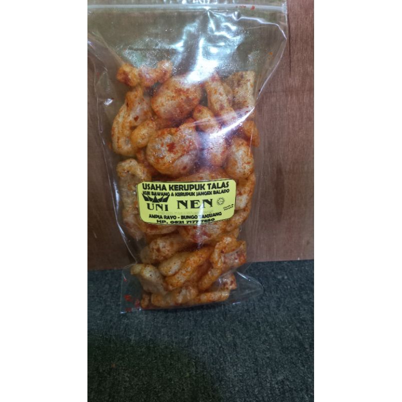 

kerupuk kulit sapi asli minang