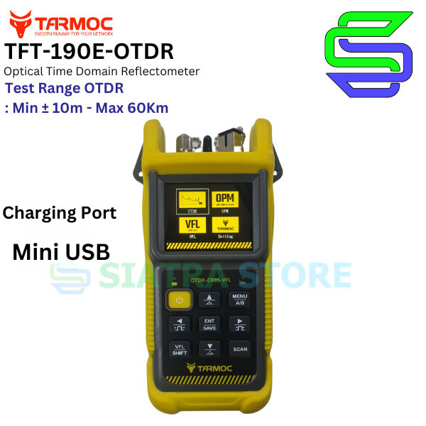 Tarmoc TFT-190E-OTDR | OTDR 1550nm ,OPM,VFL