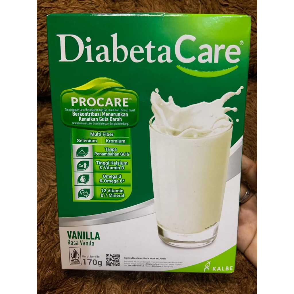

Diabetacare ( Hadir untuk membantu memenuhi kebutuhan nutrisi harian)