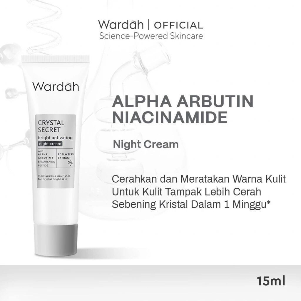 Wardah Crystal Secret Night Cream 15ml