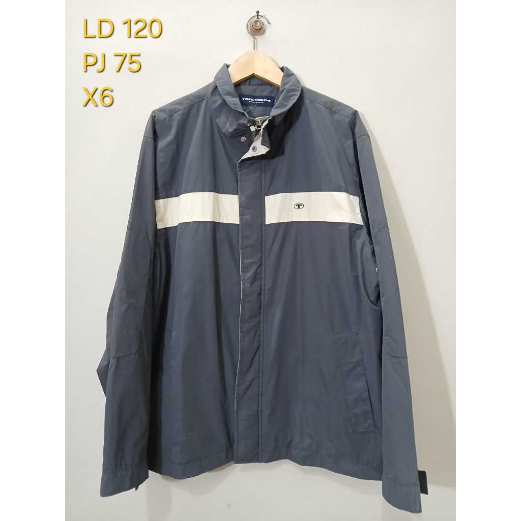 Jaket Tom Tailor Sportswear tebal Lingkar dada : 120 Panjang : 75