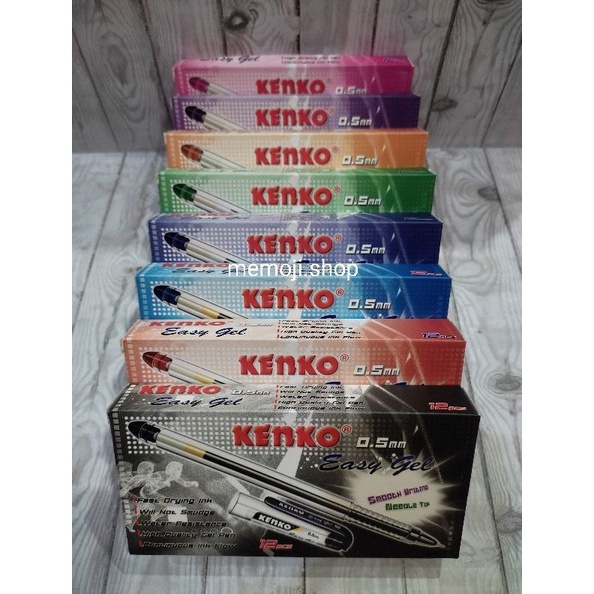 

KODE Q83Q Pulpen KENKO EASY GEL 5mm 12pc