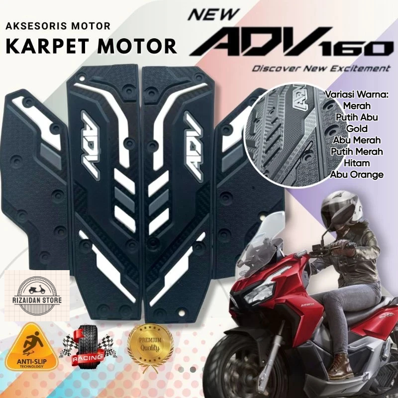 Aksesoris Motor Adv 160 / Karpet Motor Adv 160 / Alas Kaki Motor Adv 160