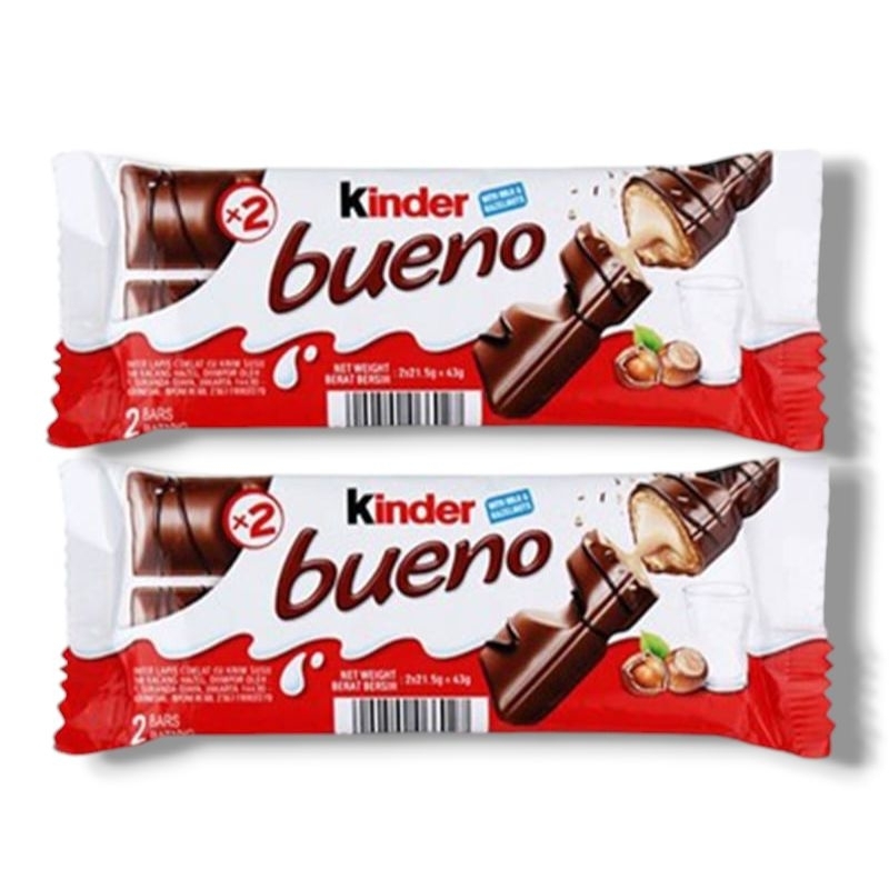 

KINDER BUENO CHOCOLATE 43GR