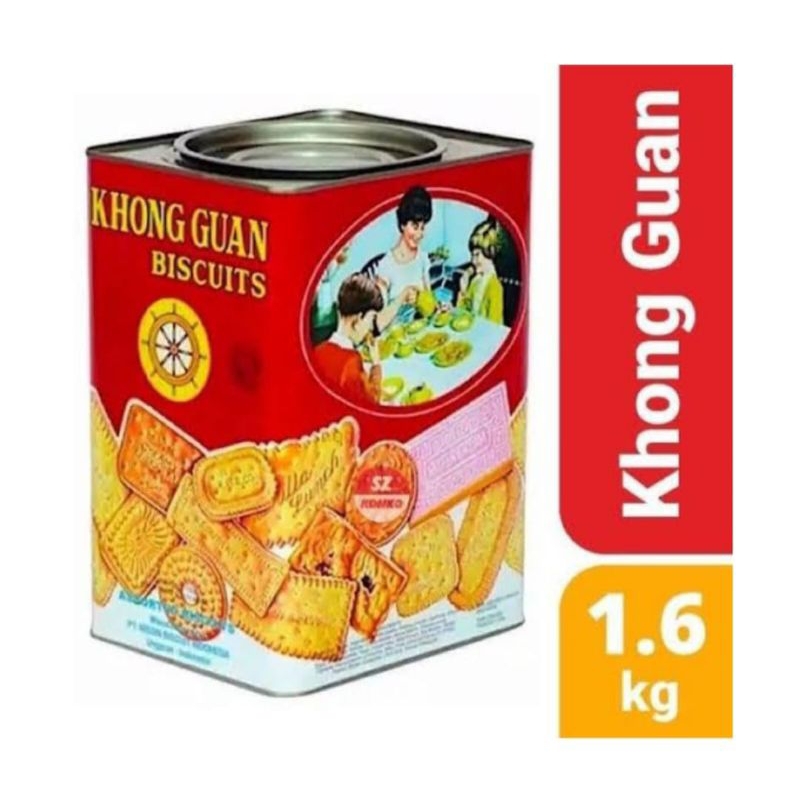 

PROMO!!! Khong Guan Kaleng Besar 1600Gr COCOK SEBAGAI PARCEL HARI RAYA