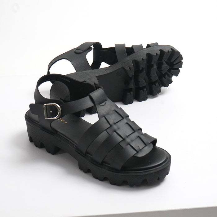 GABINO JESSY Sandal Sepatu Wanita Kekinian-g1cb3012-black