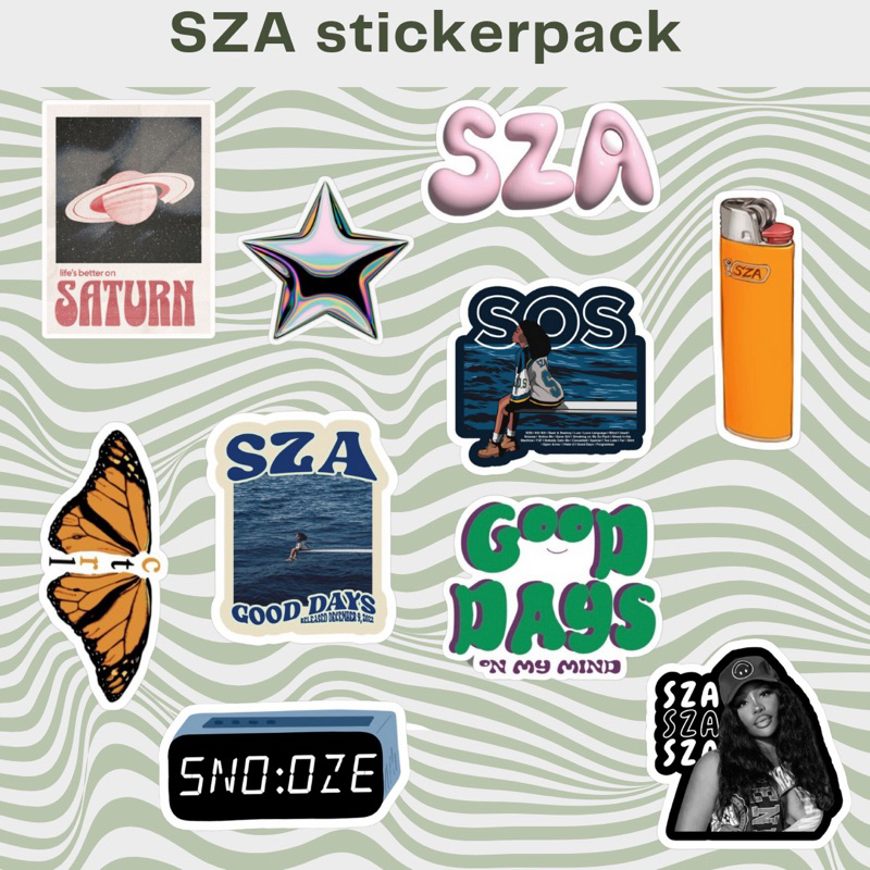 

SZA sticker pack