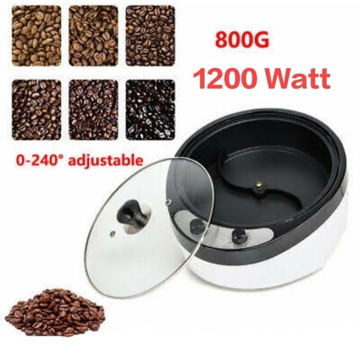 1200 Watt Coffee Roaster Machine / Alat Sangrai Biji kopi Electric Type JMS-209